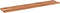 vidaXL - Tafelblad - rechthoekig - 180x40x2,5 - cm - massief - acaciahout
