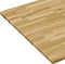 vidaXL - Tafelblad - rechthoekig - 23 - mm - 120x60 - cm - massief - eikenhout