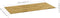 vidaXL - Tafelblad - rechthoekig - 23 - mm - 120x60 - cm - massief - eikenhout