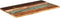 vidaXL - Tafelblad - rechthoekig - 25-27 - mm - 60x100cm - massief - gerecycled - hout