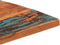 vidaXL - Tafelblad - rechthoekig - 25-27 - mm - 60x100cm - massief - gerecycled - hout