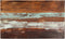 vidaXL - Tafelblad - rechthoekig - 25-27 - mm - 60x100cm - massief - gerecycled - hout