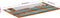 vidaXL - Tafelblad - rechthoekig - 25-27 - mm - 60x100cm - massief - gerecycled - hout