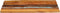 vidaXL - Tafelblad - rechthoekig - 25-27 - mm - 60x100cm - massief - gerecycled - hout