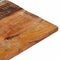vidaXL - Tafelblad - rechthoekig - 25-27 - mm - 60x100cm - massief - gerecycled - hout