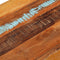 vidaXL - Tafelblad - rechthoekig - 25-27 - mm - 60x100cm - massief - gerecycled - hout