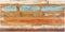 vidaXL Tafelblad rechthoekig 25-27 mm 60x120cm massief gerecycled hout