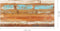 vidaXL Tafelblad rechthoekig 25-27 mm 60x140cm massief gerecycled hout