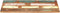 vidaXL Tafelblad rechthoekig 25-27 mm 60x140cm massief gerecycled hout