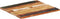 vidaXL - Tafelblad - rechthoekig - 25-27 - mm - 60x60 - cm - massief - gerecycled - hout