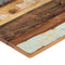 vidaXL - Tafelblad - rechthoekig - 25-27 - mm - 60x60 - cm - massief - gerecycled - hout