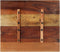 vidaXL - Tafelblad - rechthoekig - 25-27 - mm - 60x60 - cm - massief - gerecycled - hout