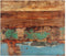 vidaXL - Tafelblad - rechthoekig - 25-27 - mm - 60x60 - cm - massief - gerecycled - hout