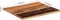 vidaXL - Tafelblad - rechthoekig - 25-27 - mm - 60x60 - cm - massief - gerecycled - hout