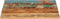 vidaXL - Tafelblad - rechthoekig - 25-27 - mm - 60x60 - cm - massief - gerecycled - hout