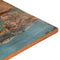 vidaXL - Tafelblad - rechthoekig - 25-27 - mm - 60x60 - cm - massief - gerecycled - hout