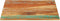 vidaXL - Tafelblad - rechthoekig - 25-27 - mm - 70x80 - cm - massief - gerecycled - hout