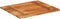vidaXL - Tafelblad - rechthoekig - 25-27 - mm - 70x80 - cm - massief - gerecycled - hout