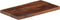 vidaXL - Tafelblad - rechthoekig - 40x20x2,5 - cm - massief - gerecycled - hout