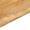vidaXL - Tafelblad - rechthoekig - 50x20x2,5 - cm - massief - mangohout