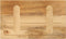 vidaXL - Tafelblad - rechthoekig - 50x40x3,8 - cm - massief - ruw - mangohout