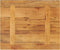 vidaXL - Tafelblad - rechthoekig - 60x50x3,8 - cm - massief - mangohout