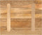 vidaXL - Tafelblad - rechthoekig - 60x50x3,8 - cm - massief - mangohout