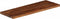 vidaXL - Tafelblad - rechthoekig - 80x20x2,5 - cm - massief - gerecycled - hout
