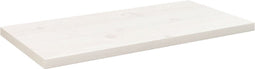 vidaXL - Tafelblad - rechthoekig - 80x40x2,5 - cm - massief - grenenhout - wit