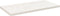 vidaXL - Tafelblad - rechthoekig - 80x40x2,5 - cm - massief - grenenhout - wit