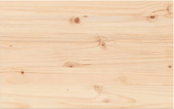 vidaXL - Tafelblad - rechthoekig - 80x50x1,7 - cm - massief - grenenhout
