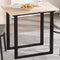vidaXL - Tafelblad - rechthoekig - 80x50x1,7 - cm - massief - grenenhout