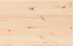 vidaXL - Tafelblad - rechthoekig - 80x50x2,5 - cm - massief - grenenhout