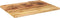 vidaXL - Tafelblad - rechthoekig - 80x70x1,5 - cm - massief - ruw - mangohout