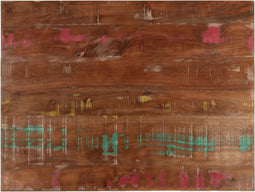 vidaXL - Tafelblad - rechthoekig - 80x70x2,5 - cm - massief - gerecycled - hout