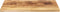 vidaXL - Tafelblad - rechthoekig - 80x70x3,8 - cm - massief - ruw - mangohout