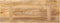 vidaXL - Tafelblad - rechthoekig - 90x20x2,5 - cm - massief - mangohout