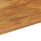 vidaXL - Tafelblad - rechthoekig - 90x20x2,5 - cm - massief - mangohout