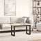 vidaXL - Tafelblad - rechthoekig - 90x40x1,7 - cm - massief - grenenhout