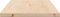 vidaXL - Tafelblad - rechthoekig - 90x40x2,5 - cm - massief - grenenhout
