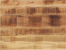 vidaXL - Tafelblad - rechthoekig - 90x70x1,5 - cm - massief - ruw - mangohout