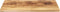 vidaXL - Tafelblad - rechthoekig - 90x70x1,5 - cm - massief - ruw - mangohout