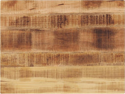 vidaXL - Tafelblad - rechthoekig - 90x70x2,5 - cm - massief - ruw - mangohout