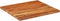 vidaXL - Tafelblad - rechthoekig - 90x80x2,5 - cm - massief - acaciahout