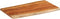 vidaXL - Tafelblad - rechthoekig - natuurlijke - rand - 100x60x2,5 - cm - acaciahout