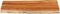 vidaXL - Tafelblad - rechthoekig - natuurlijke - rand - 100x60x2,5 - cm - acaciahout