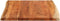 vidaXL - Tafelblad - rechthoekig - natuurlijke - rand - 100x80x3,8 - cm - acaciahout