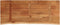 vidaXL - Tafelblad - rechthoekig - natuurlijke - rand - 110x40x2,5 - cm - acaciahout