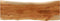 vidaXL - Tafelblad - rechthoekig - natuurlijke - rand - 120x40x3,8 - cm - acaciahout