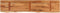 vidaXL - Tafelblad - rechthoekig - natuurlijke - rand - 140x30x2,5 - cm - acaciahout